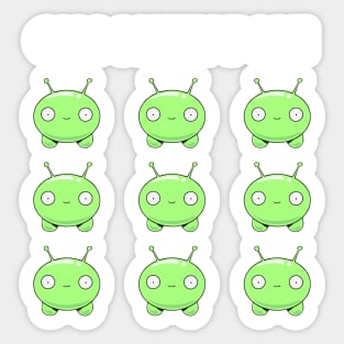 Final Space Mooncake Chookity Pok - Funny Sticker